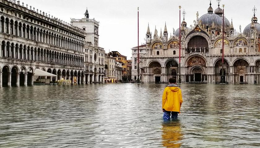 MALTEMPO IN ARRIVO IN VENETO. ALLERTA SU TUTTO IL TERRITORIO, ATTESA ACQUA ALTA A VENEZIA